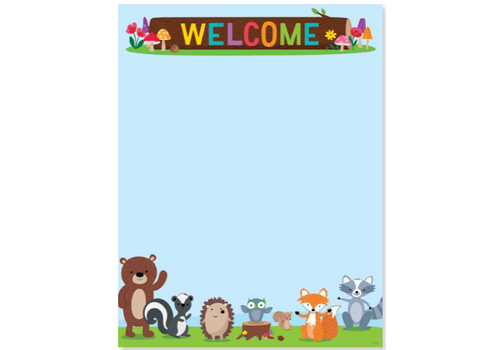 Creative Teaching Press Woodland Friends Welcome Chart NEW!