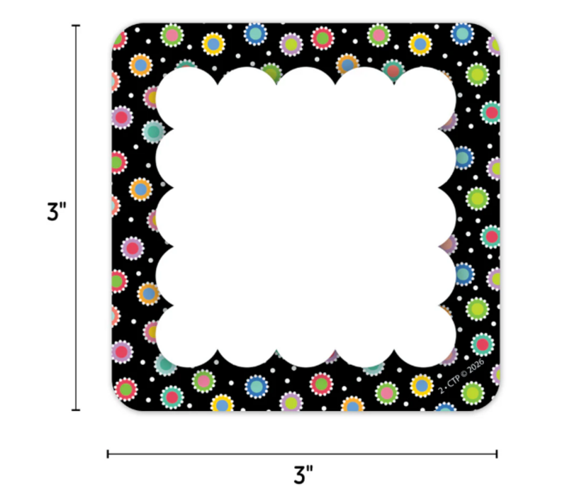 Core Decor Pattern Play 3 Inch Designer Cut-Outs