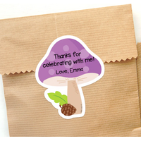 Woodland Friends Mushroom Medley  3 Inch Designer Cut-Outs