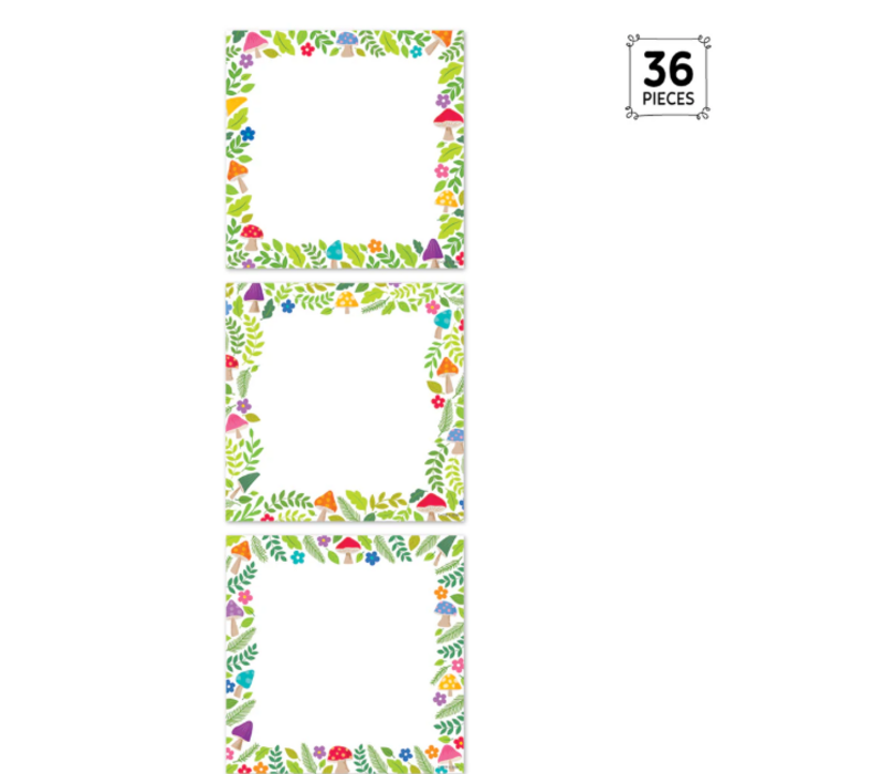 Woodland Friends Mushroom Medley  6" Designer Cut-Outs