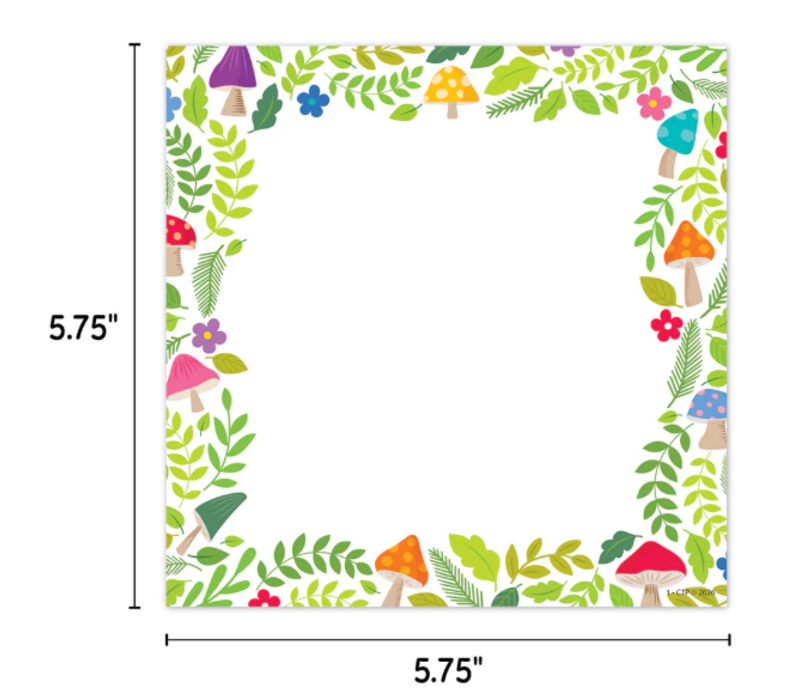 Woodland Friends Mushroom Medley  6" Designer Cut-Outs