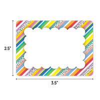 Core Decor Stripes and Dots  Labels/ Name Tags