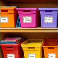 Core Decor Stripes and Dots  Labels/ Name Tags