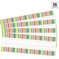 Core Decor Stripes and Dots Name Plates