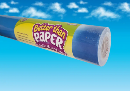 Teacher Created Resources Better than Paper - Clouds  Bulletin Board Roll