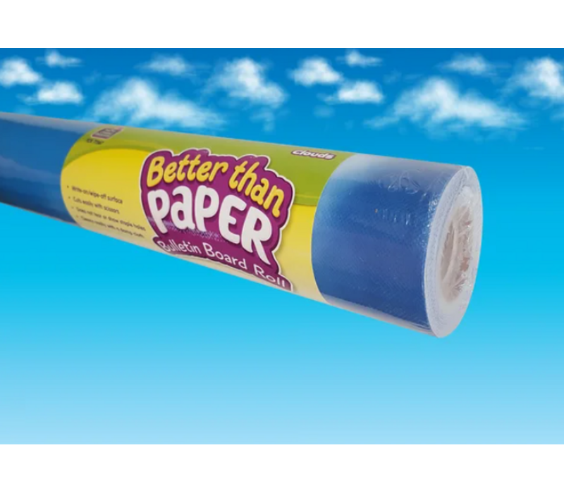 Better than Paper - Clouds  Bulletin Board Roll