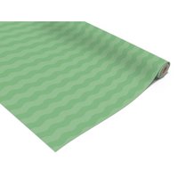 Better than Paper - Green Scallops  Bulletin Board Roll