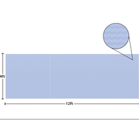 Better than Paper - Blue  Scallops  Bulletin Board Roll