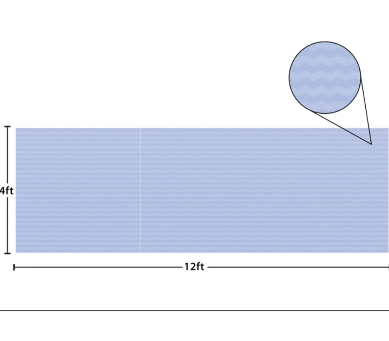 Better than Paper - Blue  Scallops  Bulletin Board Roll