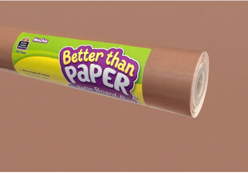 Teacher Created Resources Better than Paper - Mocha  Bulletin Board Roll