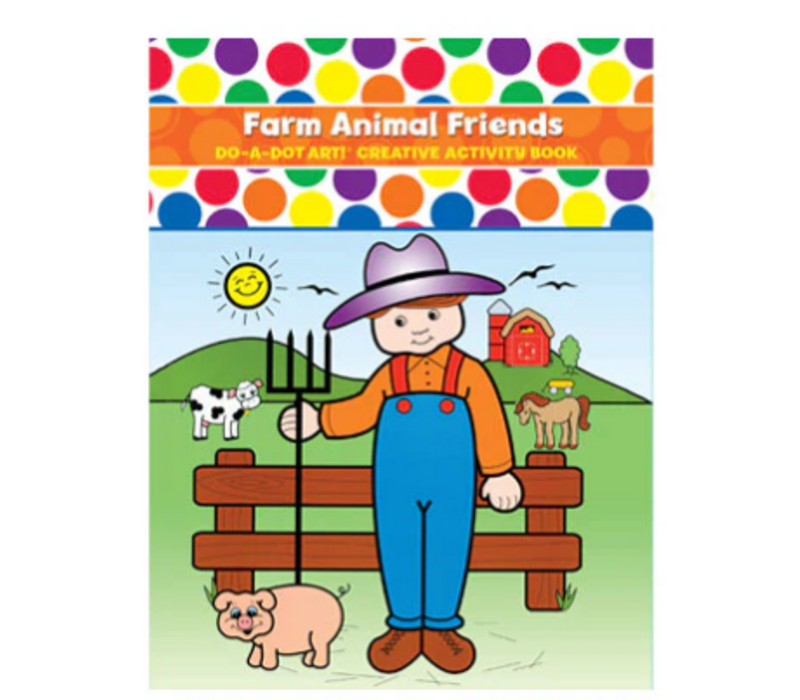 Do-A-Dot Art -  Farm Animal Friends Activity Book