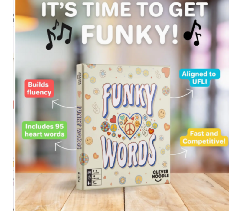 Funky Words - Sight Word Reading Games*