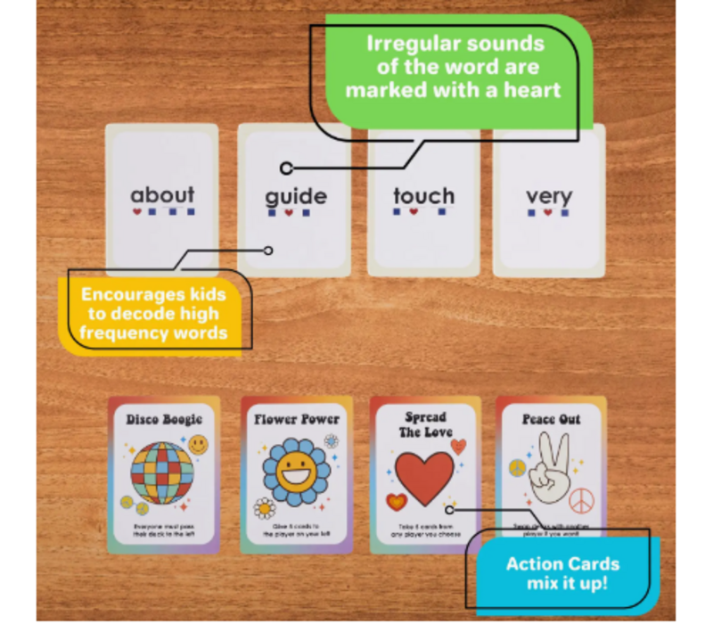 Funky Words - Sight Word Reading Games*