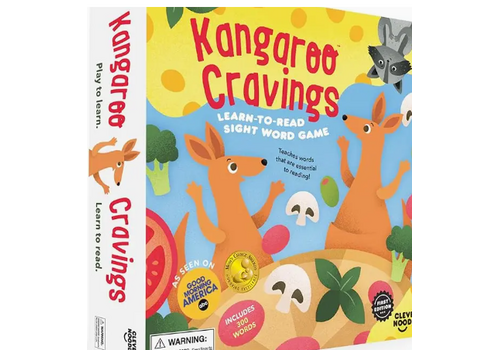 Clever Noodle Kangaroo Cravings - A Learn-To-Read Board Game