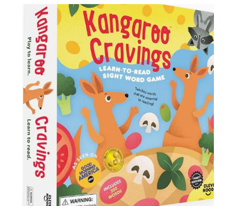 Kangaroo Cravings - A Learn-To-Read Board Game