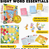 Kangaroo Cravings - A Learn-To-Read Board Game