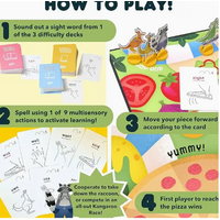 Kangaroo Cravings - A Learn-To-Read Board Game