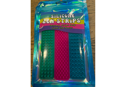 THE PENCIL GRIP COMPANY NEW! Silicone Zen Strips- 3 pk- Assorted Colours