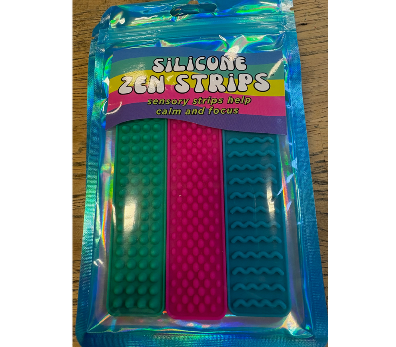 NEW! Silicone Zen Strips- 3 pk- Assorted Colours