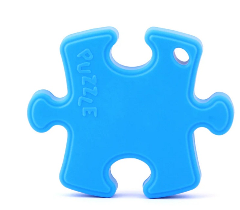 Puzzle Piece Silicone Teether