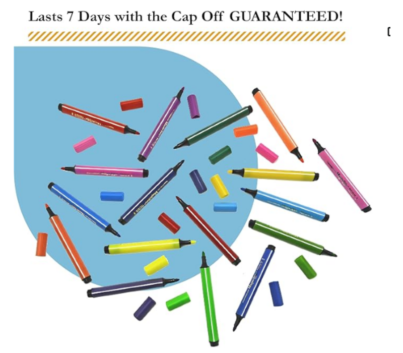 Triangular Magic Stix Markers 12 Pack