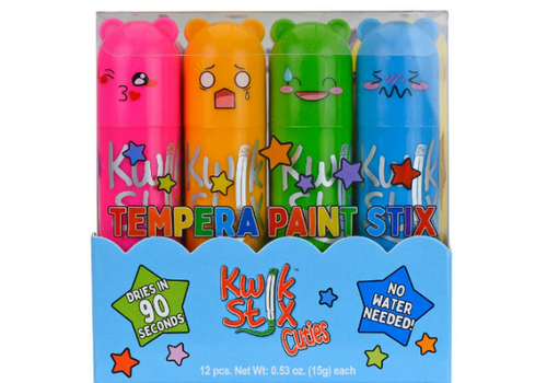 THE PENCIL GRIP COMPANY NEW! Kwik Stix Paint Sticks Cuties, Set of 12 Colors