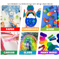 NEW! Kwik Stix Paint Sticks Cuties, Set of 12 Colors