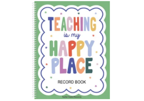 Teacher Created Resources Color Crush Record Book