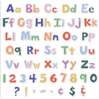 Color Crush 4" Fun Font Letters Combo Pack