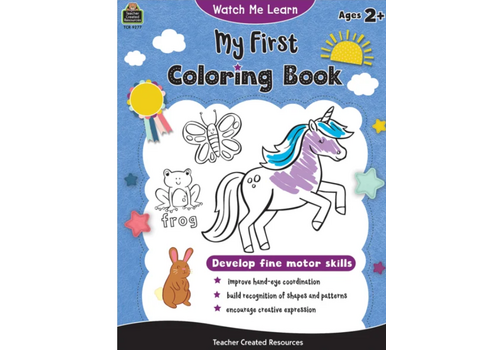 Teacher Created Resources Watch Me Learn: My First Coloring Book