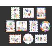 Color Crush Positive Sayings Accents