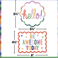 Color Crush Positive Sayings Accents