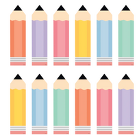 Cool for School Pencils Accents