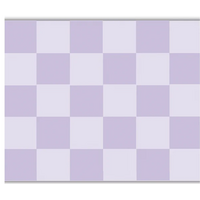 Cool for School Purple Checkers Straight Border Trim