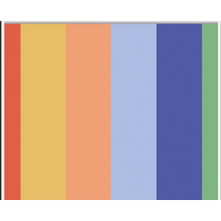 Color Crush Stripes Straight Border Trim