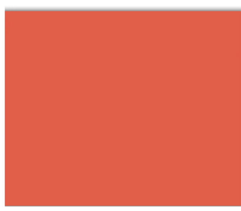 Orange Crush Straight Border Trim