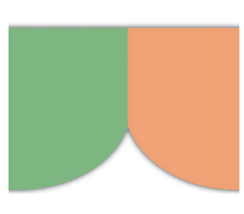 Color Crush Scalloped Die-Cut Border Trim