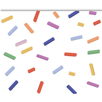 Color Crush Sprinkles Straight Border Trim