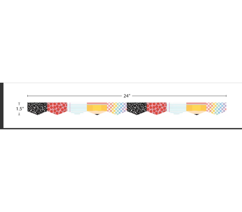 Cool for School Magnetic Border