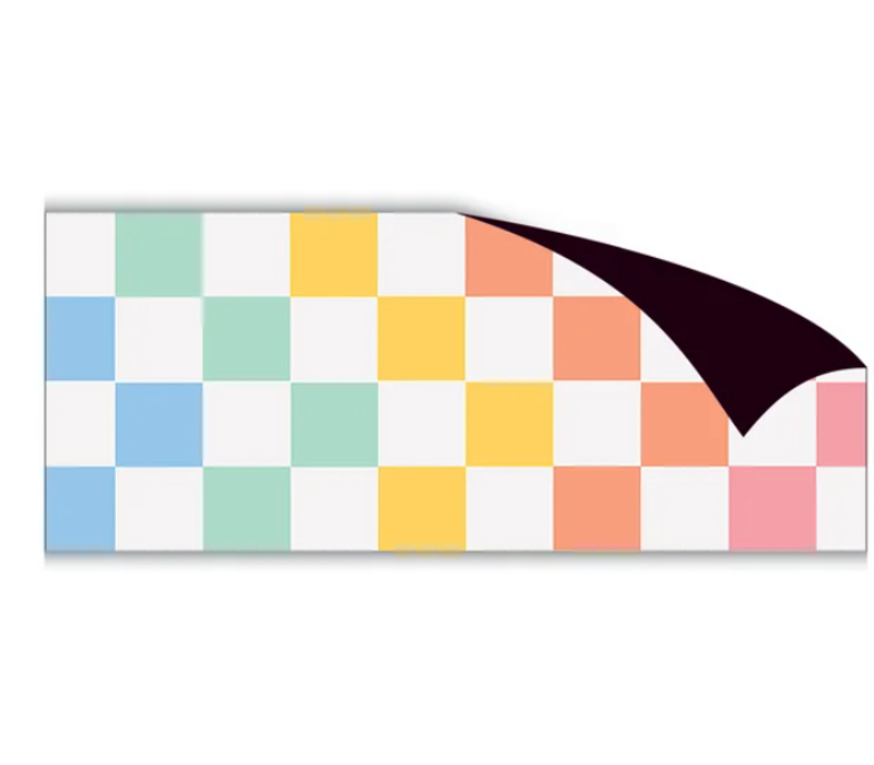 Cool for School Checkers Magnetic Border