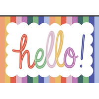 Color Crush Hello Postcards