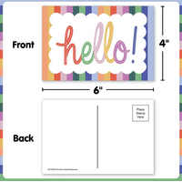 Color Crush Hello Postcards