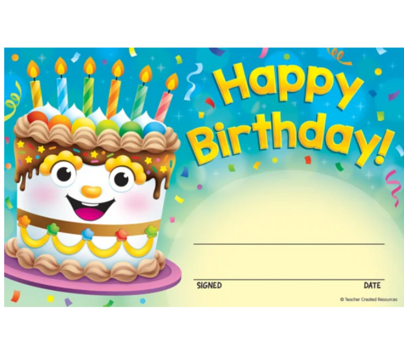 Happy Birthday Cake Awards