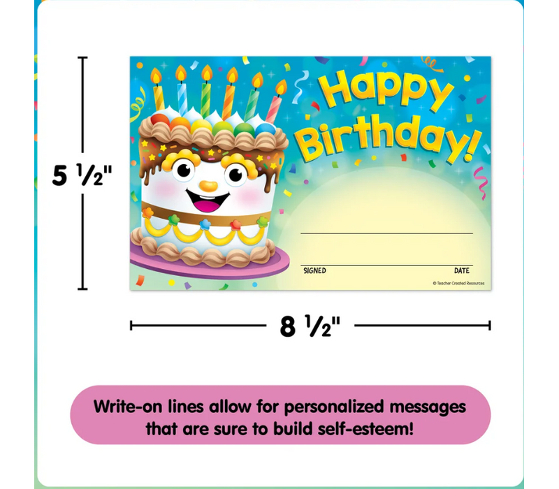 Happy Birthday Cake Awards