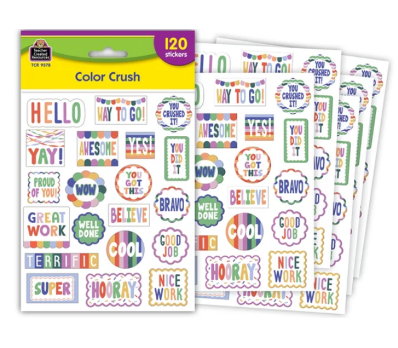 Color Crush Stickers