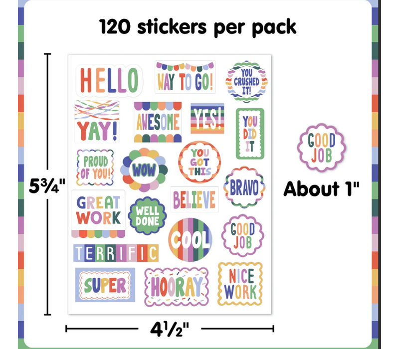 Color Crush Stickers