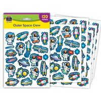 Outer Space Crew Stickers