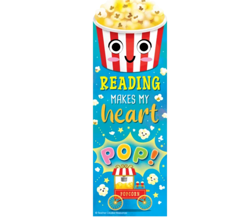 Popcorn Smelly Bookmarks