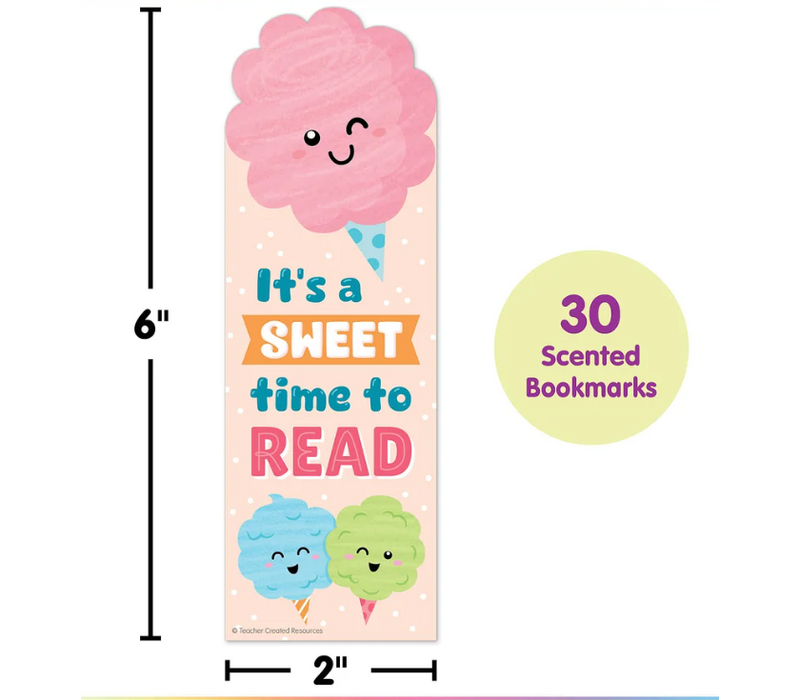 Cotton Candy Smelly Bookmarks