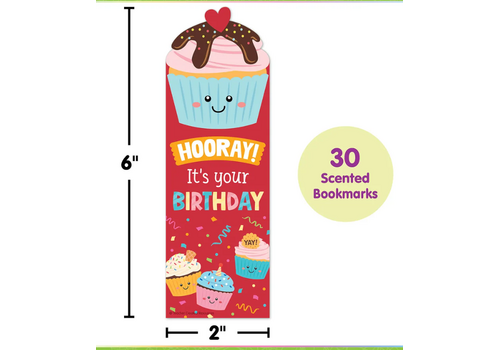Teacher Created Resources Cupcake Smelly Bookmarks